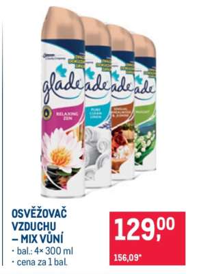 OSVĚŽOVAČ VZDUCHU – MIX VŮNÍ