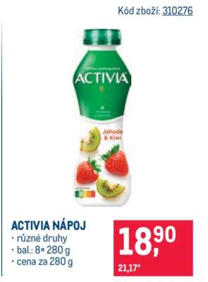 Activia nápoj