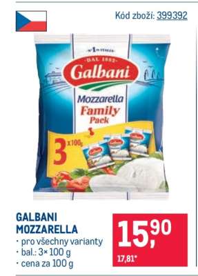 Galbani mozzarella