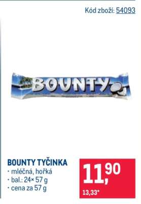 Bounty tyčinka