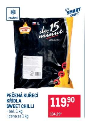 Pečená kuřecí křídla Sweet chilli