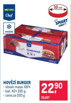 Hovězí burger