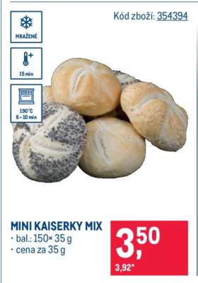 MINI KAISERKY MIX