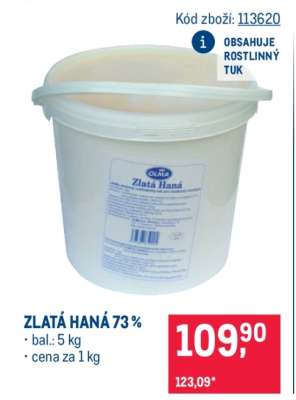 Zlatá Haná 73%