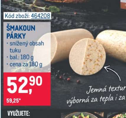 Šmakoun párky