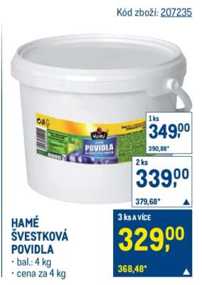 HAMÉ Švestková povidla