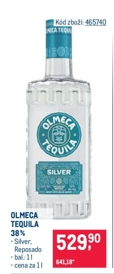 Olmeca Tequila 38 %