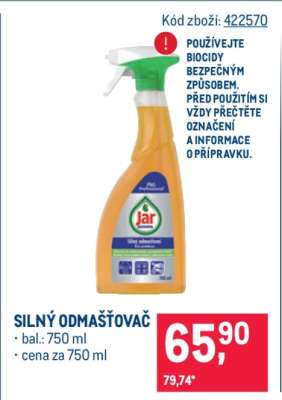Silný odmašťovač