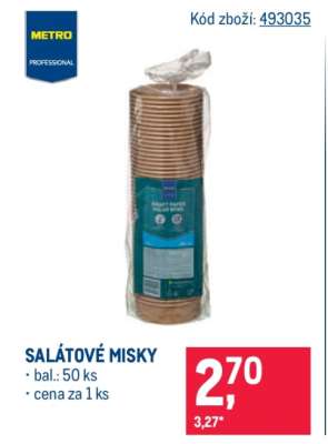 SALÁTOVÉ MISKY