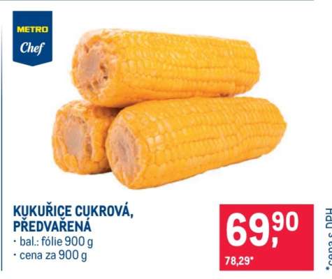 Kukuřice cukrová předvařená