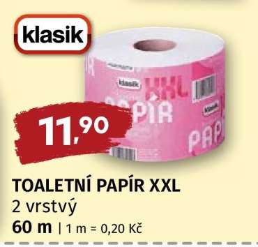 TOALETNÍ PAPÍR XXL