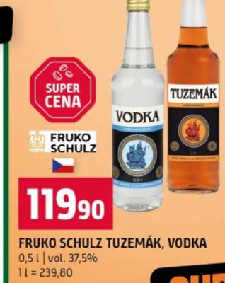 FRUKO SCHULZ TUZEMÁK, VODKA