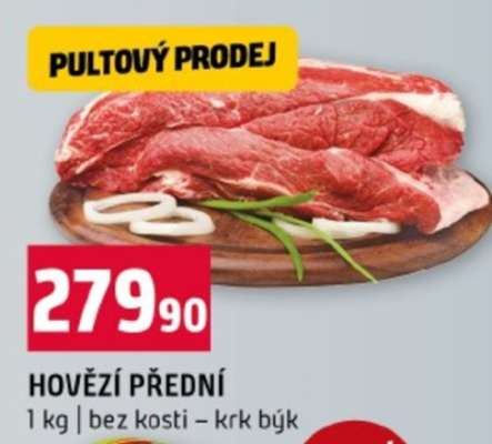 Hovězí přední