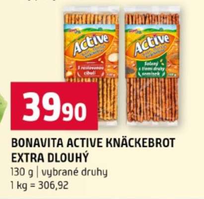 BONAVITA ACTIVE KNÄCKEBROT EXTRA DLOUHÝ