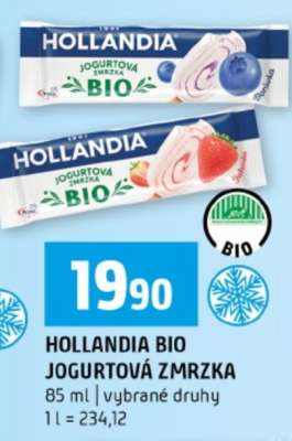 HOLLANDIA BIO JOGURTOVÁ ZMRZKA
