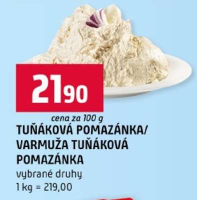 TUŇÁKOVÁ POMAZÁNKA/VARMUŽA TUŇÁKOVÁ POMAZÁNKA