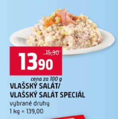 Vlašský salát/Vlašský salát speciál