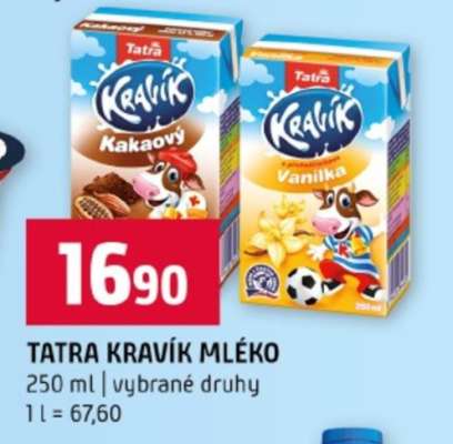 TATRA KRAVÍK MLÉKO