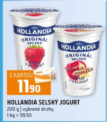 Hollandia Selský jogurt