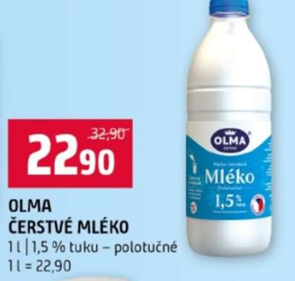 Olma čerstvé mléko
