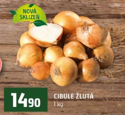 Cibule žlutá