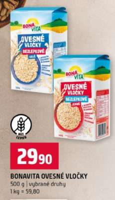 BonaVita Ovesné vločky