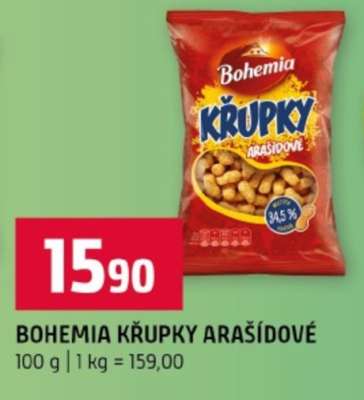 Bohemia Křupky arašídové