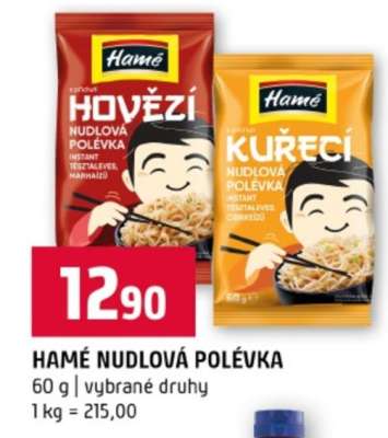 HAMÉ Nudlová polévka