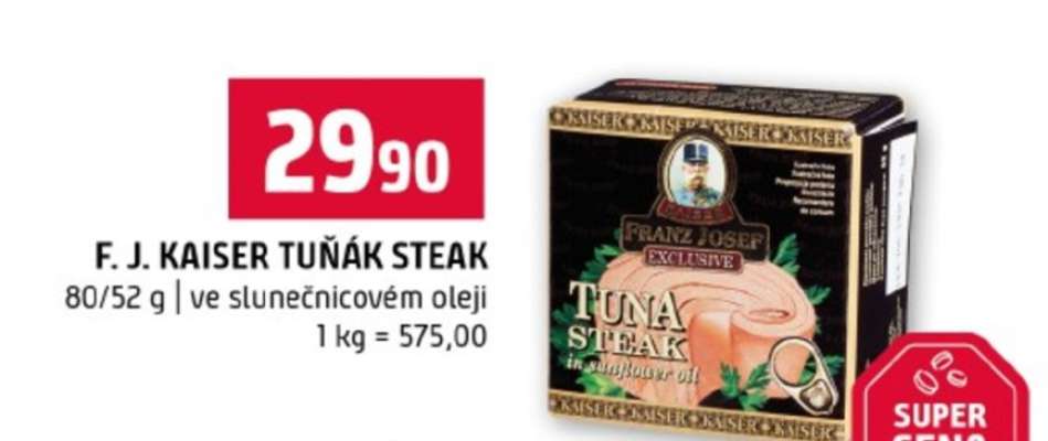 F.J.KAISER Tuňák steak