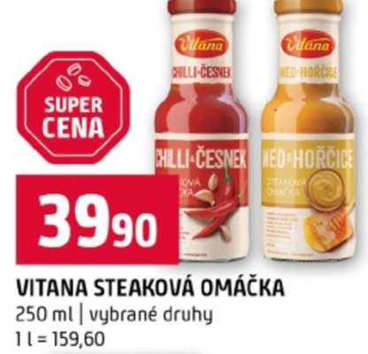 Vitana Steaková omáčka