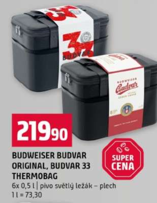 Budweiser Budvar Original/Budvar 33 Thermobag