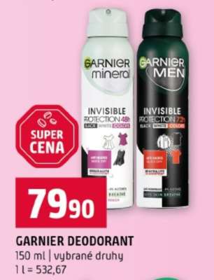 Garnier deodorant