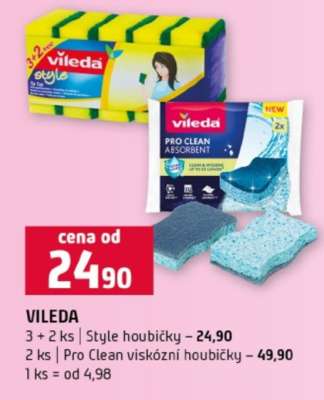 VILEDA 3 + 2 ks | Style houbičky