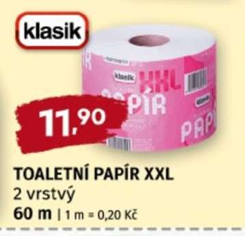TOALETNÍ PAPÍR XXL
