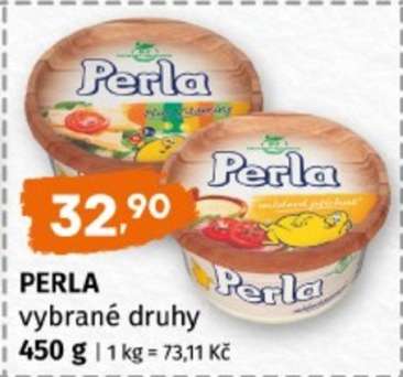 PERLA vybrané druhy