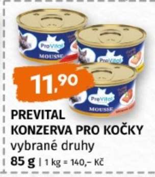 PreVital Konzerva pro kočky