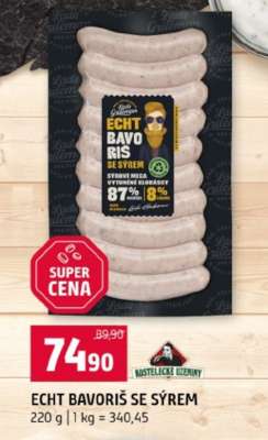 ECHT BAVOŘIS SE SÝREM