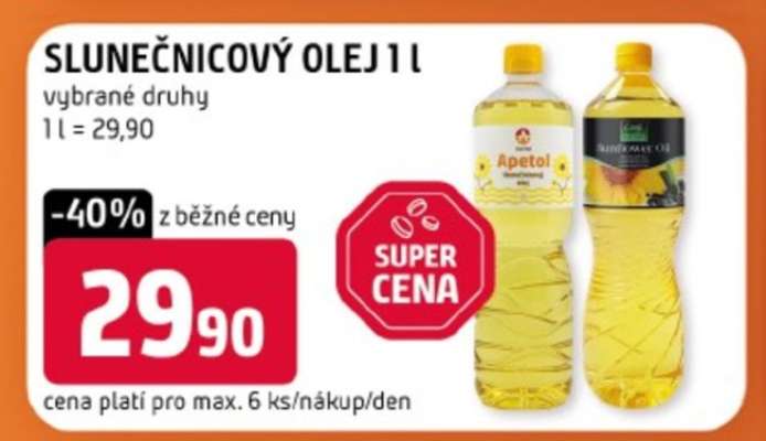 Slunečnicový olej 1 l