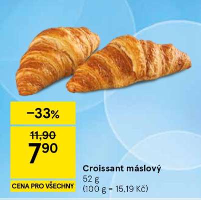 Croissant máslový