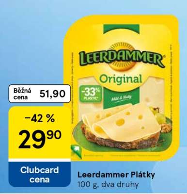 Leerdammer plátky