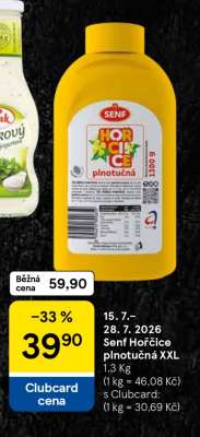 Senf Hořčice plnotučná XXL