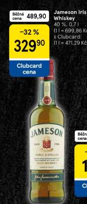 JAMESON Irish whiskey