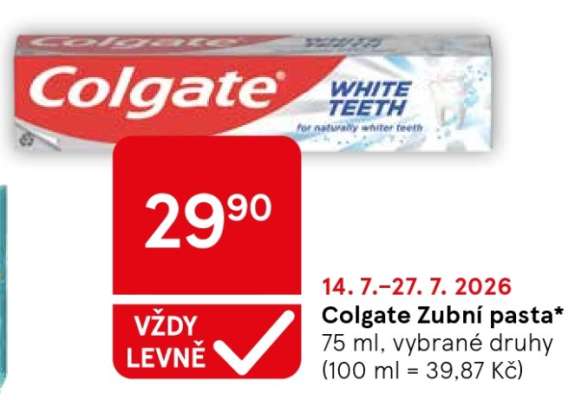 Colgate zubní pasta