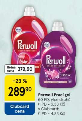 Perwoll prací gel