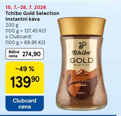 Tchibo Gold Selection Instantní káva