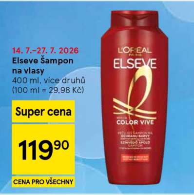 Elseve šampon na vlasy