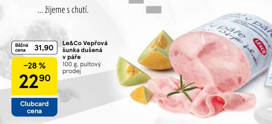 Le&Co Vepřová šunka dušená v páře