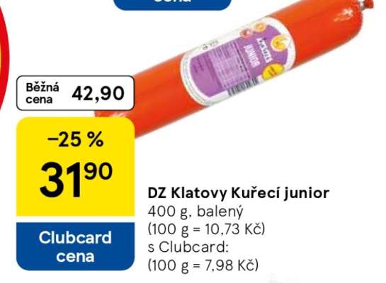 DZ Klatovy kuřecí junior