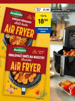 Avokádo Air Fryer kořenicí přípravek