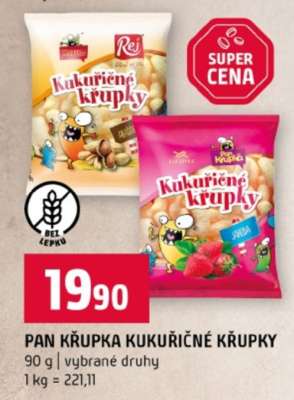 Pan Křupka Kukuřičné křupky